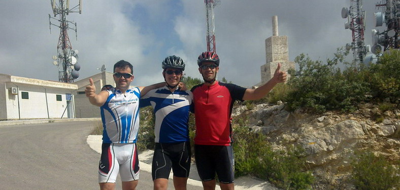 De izquierda a derecha, Martin, Paco y Joaqu&iacute;n